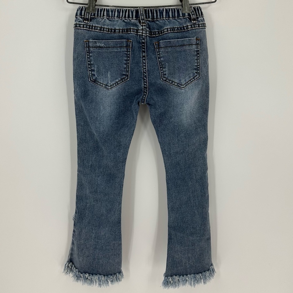 Hayden Girls Jeans Distressed Fringe G2100 Sz S 22474 - Picture 4 of 10